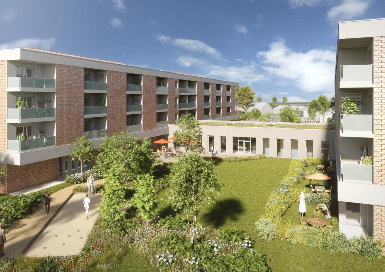Aparthotel Domitys Les Cepages Gaillac Exterior foto
